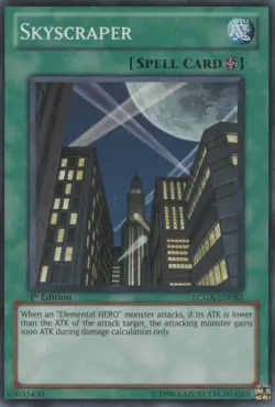 Skyscraper - LCGX-EN082 - Common - 1st Edition x1 - Lightly Played - Image 1