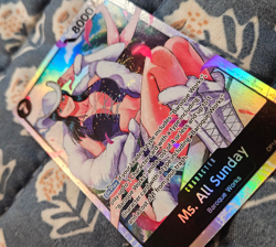 Ms. All Sunday FOIL OP14-084 The Azure Sea's Seven - One Piece - Image 4
