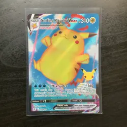 Surfing Pikachu VMAX - 009/025 - Ultra Rare NM, English Pokemon Celebrations - Image 1
