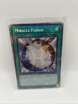 YUGIOH x1 MP25-EN021 MIRACLE FUSION - STARLIGHT RARE 1st EDITION - Image 1