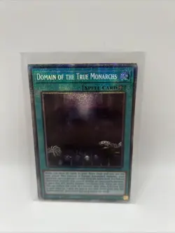 YUGIOH x1 MP25-EN026 DOMAIN OF THE TRUE MONARCHS - STARLIGHT RARE 1st - Image 1