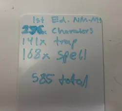 Lot of 585 YuGiOh Cards 1st Ed. 2011 or Before NM, Characters, Trap, Spell - Image 2