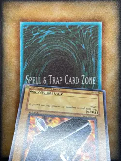 Yugioh Trial of Hell LOB-012 Common 1st Ed WAVY PRINT LP - Image 5