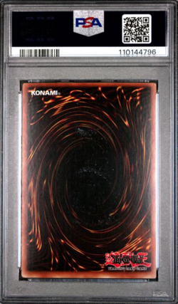 Yugioh PSA 7 Tri-Horned Dragon LOB-000 1st Edition Wavy - Image 2