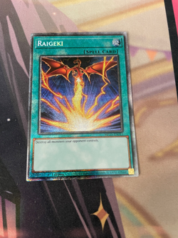 YUGIOH - RAIGEKI - STARLIGHT RARE - MP25 - NM - 1ST ED - Image 1