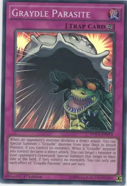 DOCS-EN074 GRAYDLE PARASITE SUPER RARE 1ST EDITION NEAR MINT YuGiOh TCG - Image 1