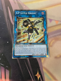 YUGIOH - S:P LITTLE KNIGHT - STARLIGHT RARE - MP25 - NM - 1ST ED - Image 1