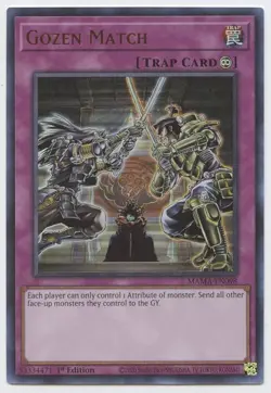 MAMA-EN098 Gozen Match Ultra Rare 1st Edition Near Mint YuGiOh TCG - Image 1