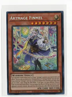 Artmage Finmel Secret Rare DUAD-EN009 Duelist's Advance NM YuGiOh - Image 1