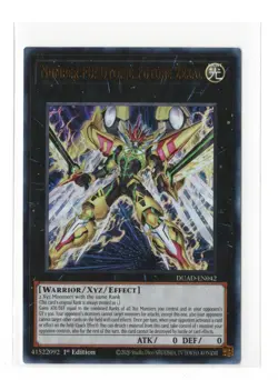 Number F0: Utopic Future Zexal Ultra Rare DUAD-EN042 Duelist's Advance NM YuGiOh - Image 1