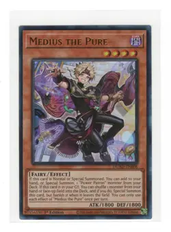Medius the Pure Ultra Rare DUAD-EN008 Duelist's Advance NM YuGiOh - Image 1