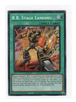 R.B. Stage Landing Secret Rare DUAD-EN096 Duelist's Advance NM YuGiOh - Image 1