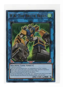 R.B. The Brute Blues Ultra Rare DUAD-EN094 Duelist's Advance NM YuGiOh - Image 1