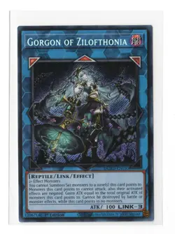 Gorgon of Zilofthonia Secret Rare DUAD-EN050 Duelist's Advance NM YuGiOh - Image 1