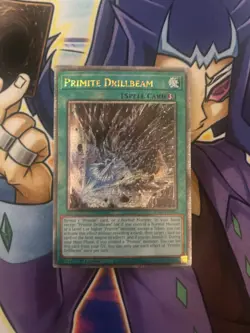 YUGIOH! PRIMITE DRILLBEAM QUARTER CENTURY SECRET RARE NM - Image 2