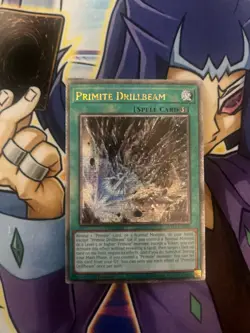 YUGIOH! PRIMITE DRILLBEAM QUARTER CENTURY SECRET RARE NM - Image 4