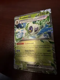 Pokemon TCG Froslass EX Paradox Rift Holo Double Rare Card 003/182 - Image 2
