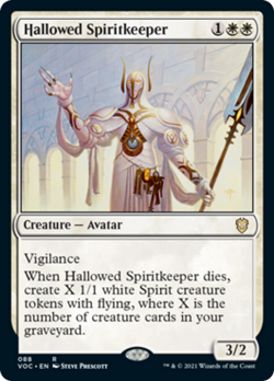 Hallowed Spiritkeeper Innistrad: Crimson Vow Commander MINT Rare CARD ABUGames - Image 1