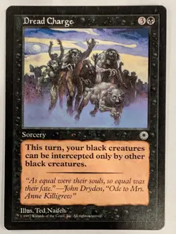 Dread Charge - Portal - Magic the Gathering MTG Nice! - Image 1