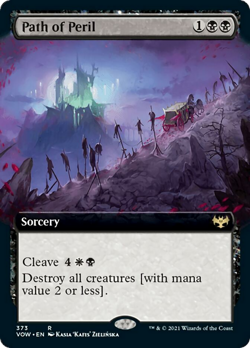 Path of Peril (Extended Art) Innistrad: Crimson Vow NM CARD ABUGames - Image 1