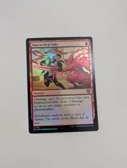 MTG - Impractical Joke (Foil) - Secrets of Strixhaven NM/M Condition - Image 1