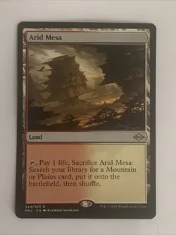 MTG-Arid Mesa-NM/Pack To Sleeve- Modern Horizons 2 -Magic The Gathering-Magic - Image 1