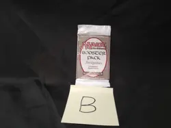MTG Magic The Gathering English Antiquities Booster Pack - 1993 (Listing B) - Image 1