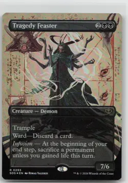 Tragedy Feaster (Borderless) 293 Secrets of Strixhaven Foil - Image 1