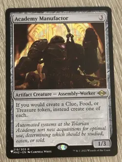 MTG - Academy Manufactor M/NM - MH2 219 The List Reprints - Magic - Image 1