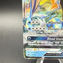 Gyarados GX SM - Crimson Invasion 18/111 Pokemon TCG LP - Image 4