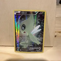 Pokemon Celebi XY111 XY Mythical Collection Full Art Holo Black Star Promo - Image 1