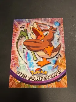 Topps Pokemon Farfetch'd Non Holo #83 Series 1 Card Blue Logo Trading Card 2000 - Image 2