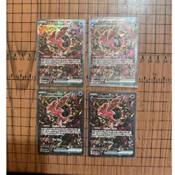 Pokemon Oricorio EX Holo MFP Set 4 Cards Lot 023/024 Pokemon EX Rule - Image 1