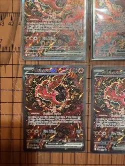 Pokemon Oricorio EX Holo MFP Set 4 Cards Lot 023/024 Pokemon EX Rule - Image 2