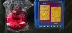 NIB Pokemon Limited Edition 23K Gold Plated Trading Card SEALED - Image 2