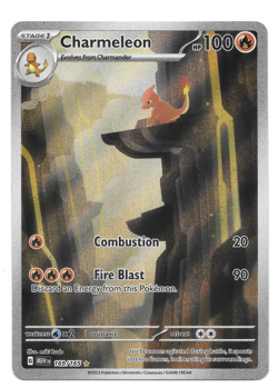 Near Mint Charmeleon - 169/165 - Pokemon TCG SV: Scarlet & Violet 151 - Image 1