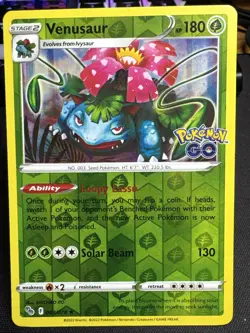 Venusaur 003/078 Pokemon GO Reverse Holo - Image 1