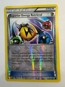 Pokemon TCG BW Plasma Freeze Superior Energy Retrieval 103/116 Reverse Holo 2013 - Image 1