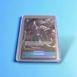 One Piece Card Game TCG - Crocodile OP09-046 Alt Art SR English - Image 1