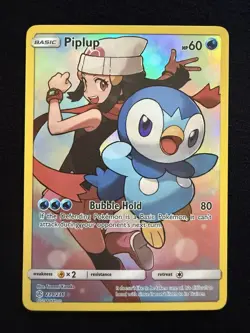 Piplup 239/236 Cosmic Eclipse Secret Rare NM Pokemon - Image 1