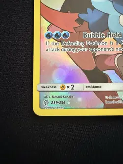 Piplup 239/236 Cosmic Eclipse Secret Rare NM Pokemon - Image 5