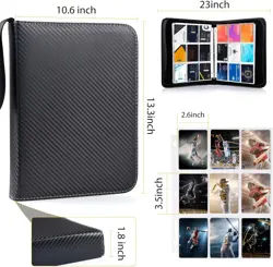 Versatile 900-Pocket Card Binder with Zipper - Perfect for Gifts & Collections - Image 5