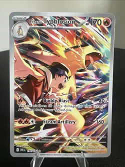 Pokemon Ethan's Typhlosion IR 190/182, Sv10: Destined Rivals, English NM - Image 1