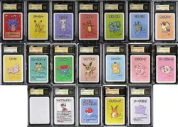 🔥 CGC 10 Pristine Old Maid Master Set Complete Pikachu Gengar Pokemon 19 Slabs - Image 1