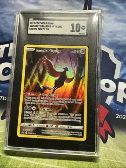 Pokemon Galarian Articuno TCG SWSH282 Sword & Shield Promo Crown Zenith SGC 10 - Image 1