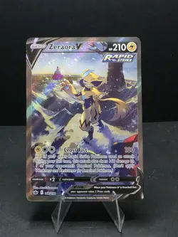 Pokemon Zeraora V 166/198 Alternate Full Art Holo Chilling Reign - Image 1