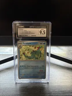Pokemon CGC 9.5 Feraligatr - 213 (Illustration Contest 2024) 213 Sv: Promo - Image 1