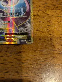 Pokemon TCG Mewtwo EX Full Art Holo Card 103/108 Evolutions near Mint Condition - Image 4