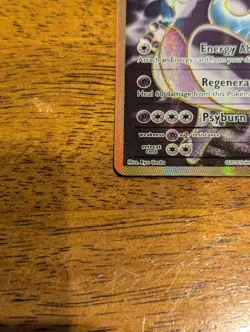 Pokemon TCG Mewtwo EX Full Art Holo Card 103/108 Evolutions near Mint Condition - Image 5