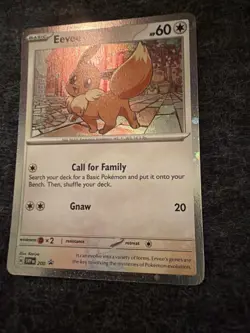 Eevee SVP 200 Cosmos Holo Black Star Promo Pokemon TCG Near Mint+ - Image 3